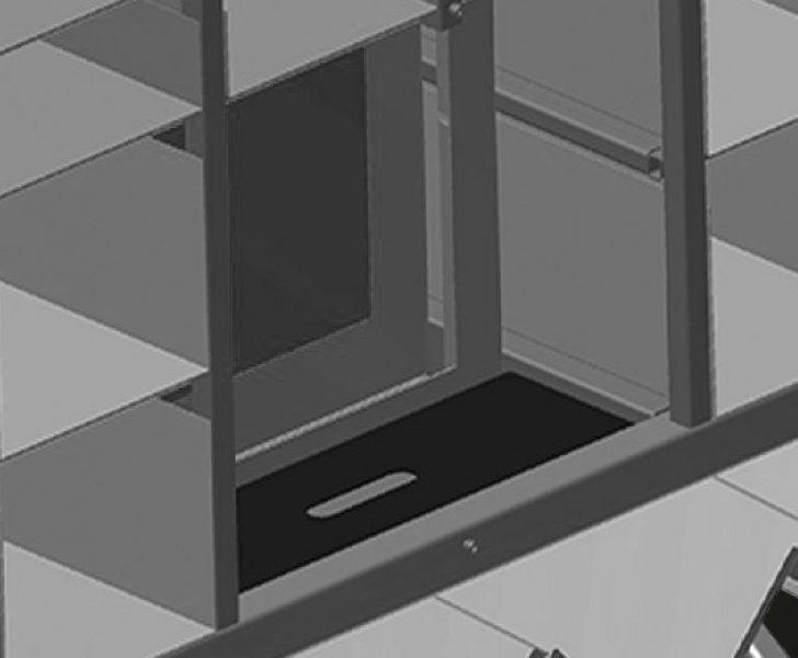 Pvc BR 36 Emplacement pour moniteur Someco